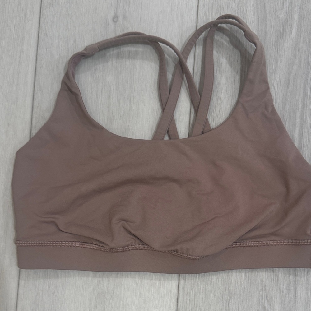 lululemon athletica Mauve Sports Bra